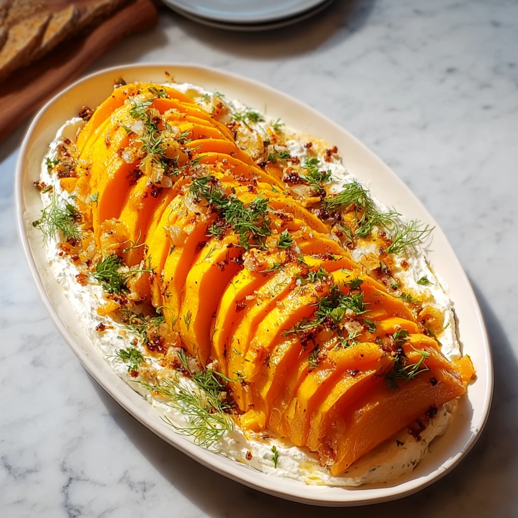 Baked Butternut Squash Feta Dip