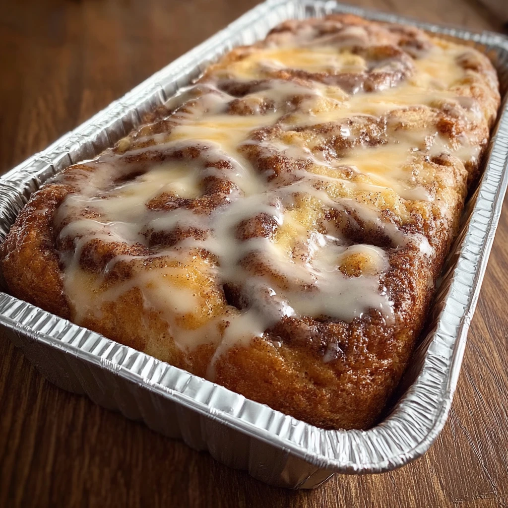 Big Mamas Cinnamon Roll Cake