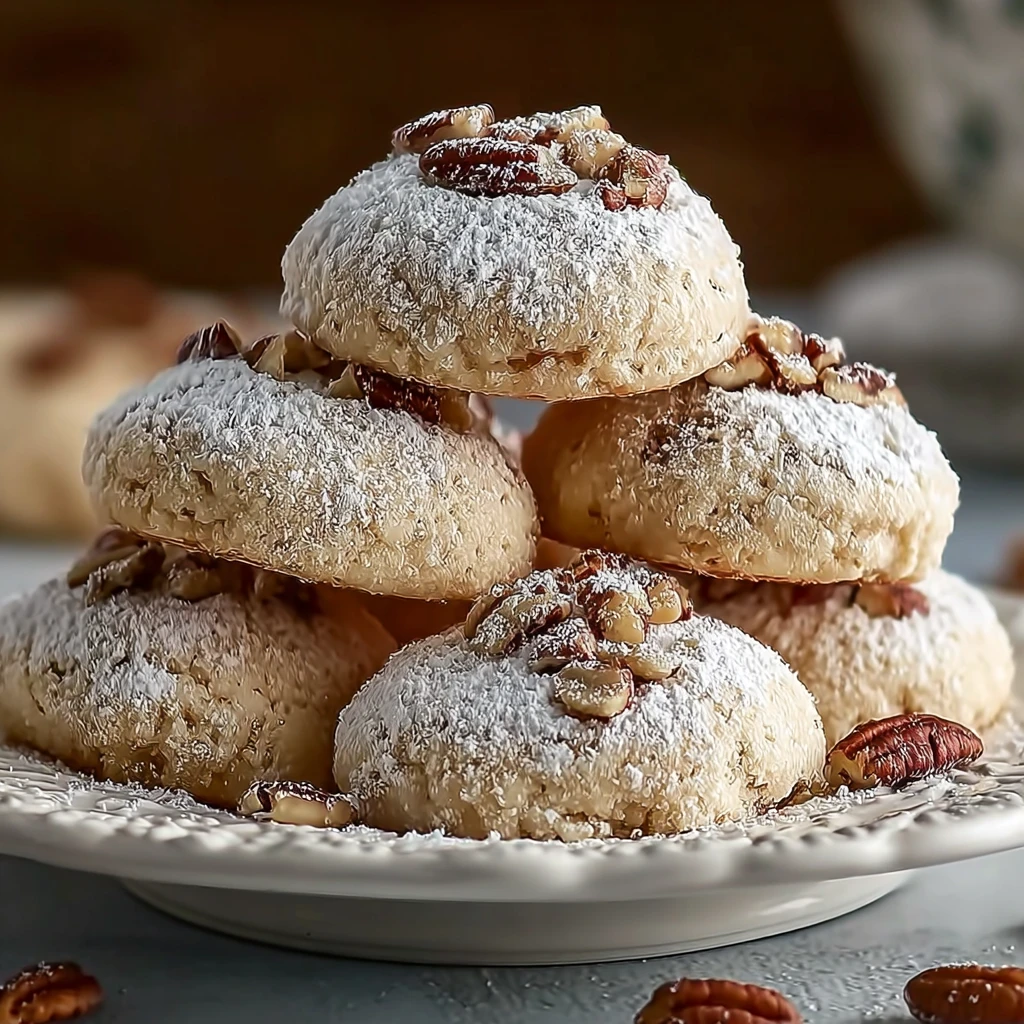 Buttery Pecan Snowball Cookies Recipe Meltinyourmouth Comfort