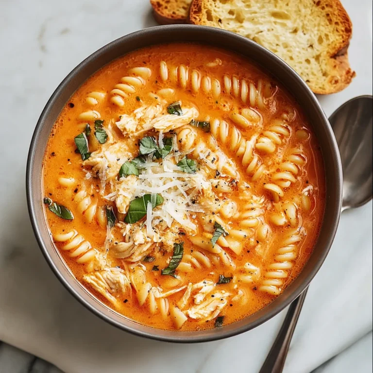 Creamy Crockpot Chicken Parmesan Soup Cozy Nights