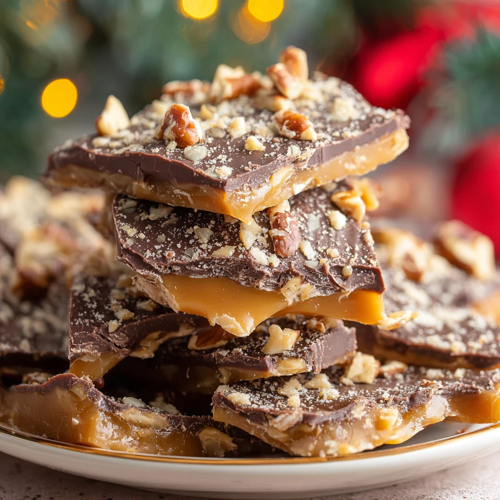 English Toffee Oldfashioned Homemade Recipe Christmas