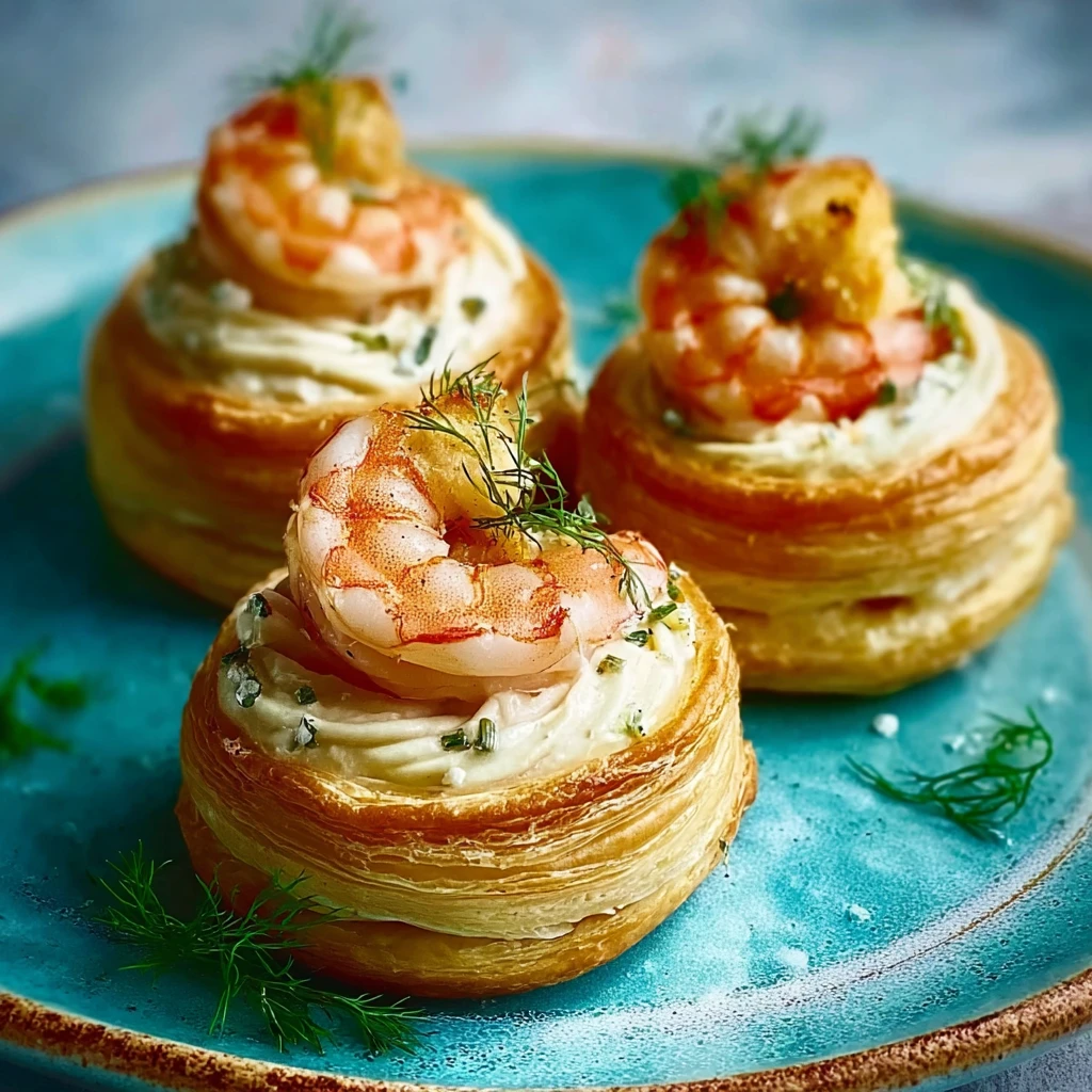Giant Champagne Lemon Prawn Volauvents Wow Factor