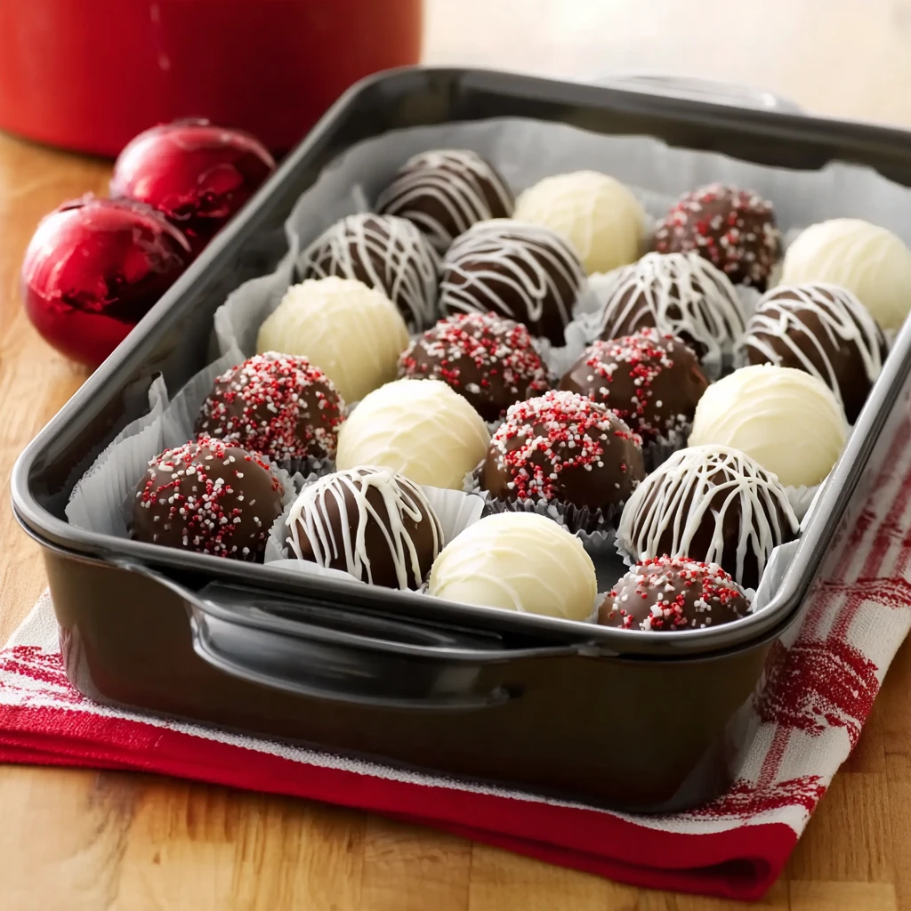Irresistible Christmas Truffles Transform Your Leftover Cake