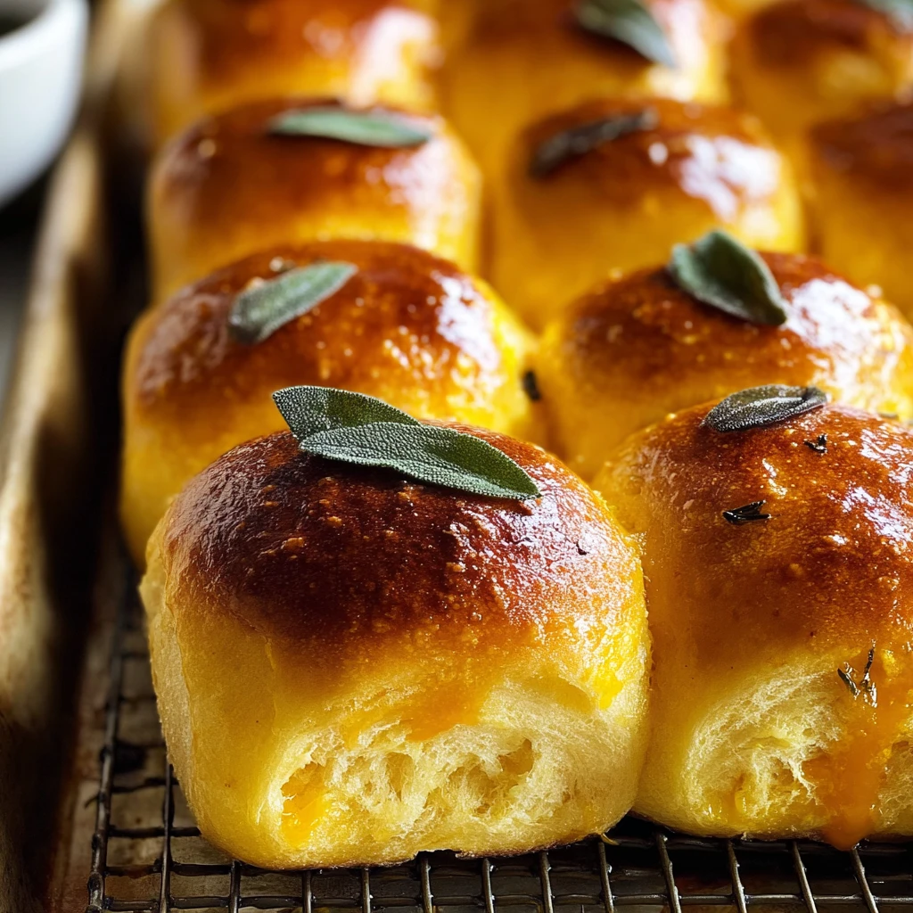 Irresistible Pumpkin Sage Dinner Rolls Cozy Nights