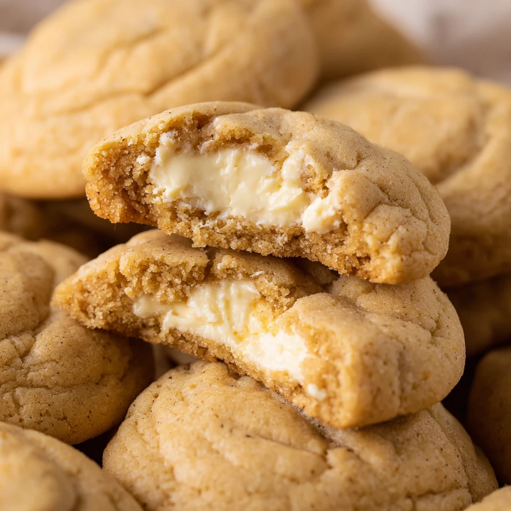 New York Cheesecake Stuffed Cookies Soft Thick Filled