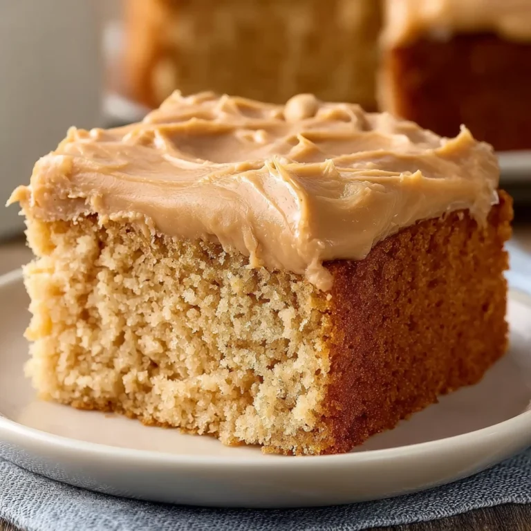 Oldfashioned Peanut Butter Cake