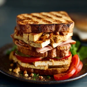 Savor the Flavor: Grilled Tofu Sandwich Delight!