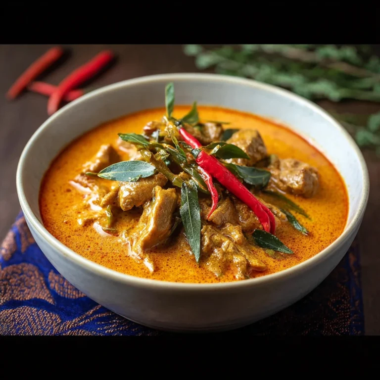 Savory Authentic Thai Panang Curry You Can Master