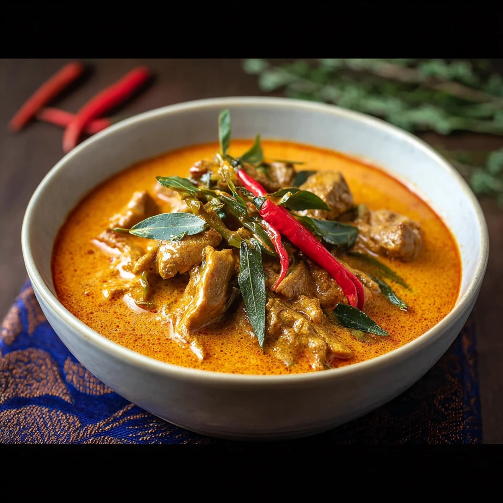 Savory Authentic Thai Panang Curry You Can Master