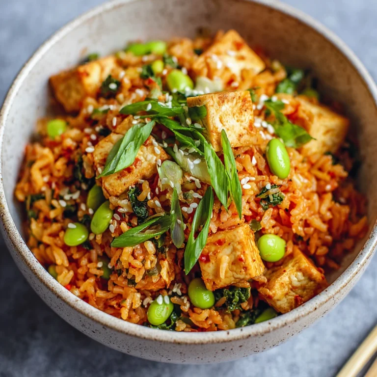 Vegan Kimchi Fried Rice Flavorpacked Weeknight Meal