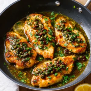 Zesty Chicken Piccata with Lemon Sauce for a Flavor Boost