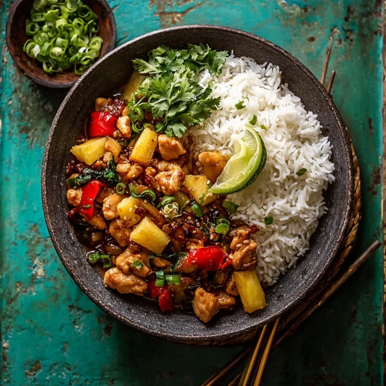 Minute Ginger Pineapple Chicken Stir Fry Bliss
