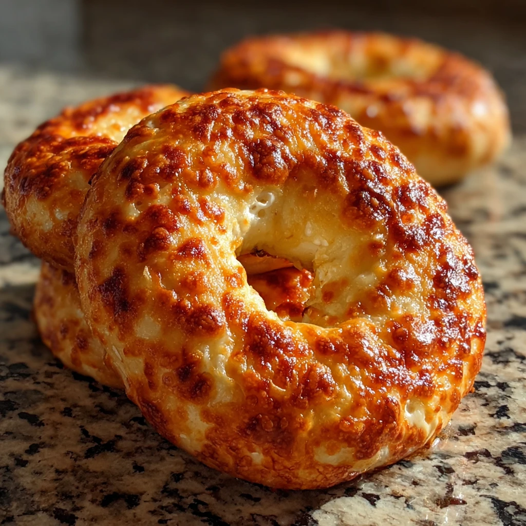 3ingredient Cottage Cheese Bagels