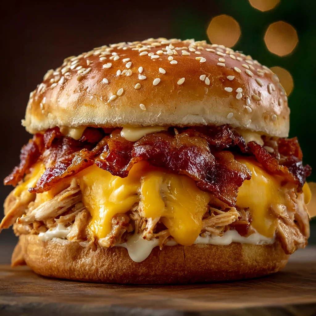 5ingredient Crack Chicken Sandwich