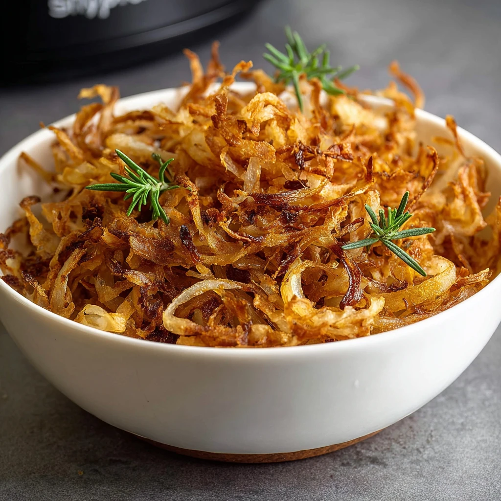 Air Fryer Crispy Onions Made Real Kitchen Guide