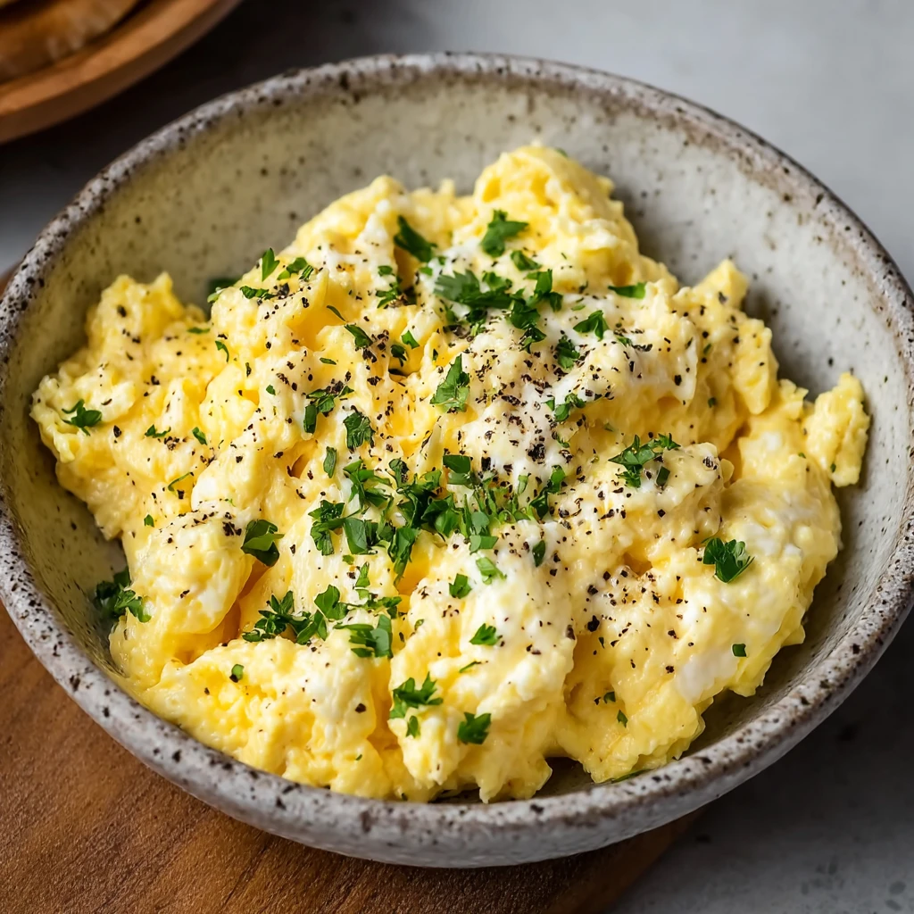 Anthony Bourdain Scrambled Eggs Sour Cream Bliss