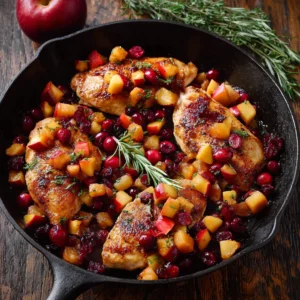 Apple Cranberry Chicken