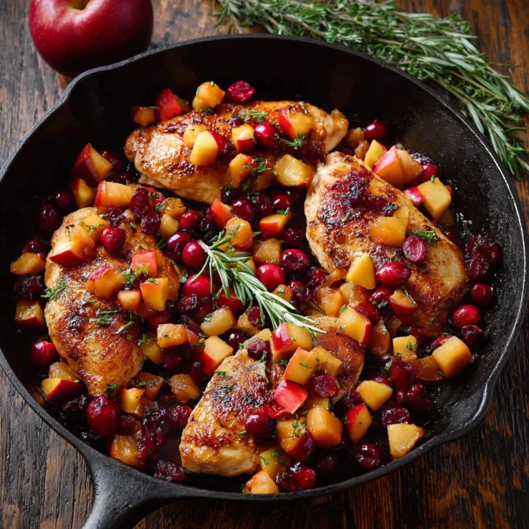 Apple Cranberry Chicken