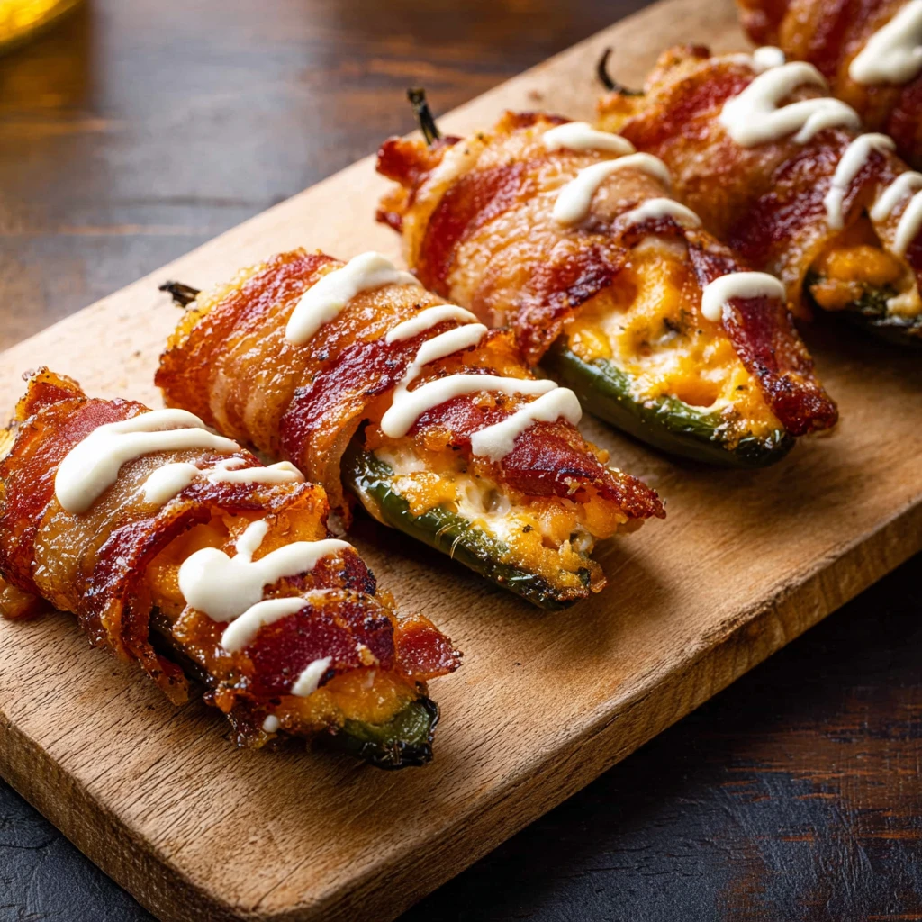 Baconwrapped Jalapeo Poppers