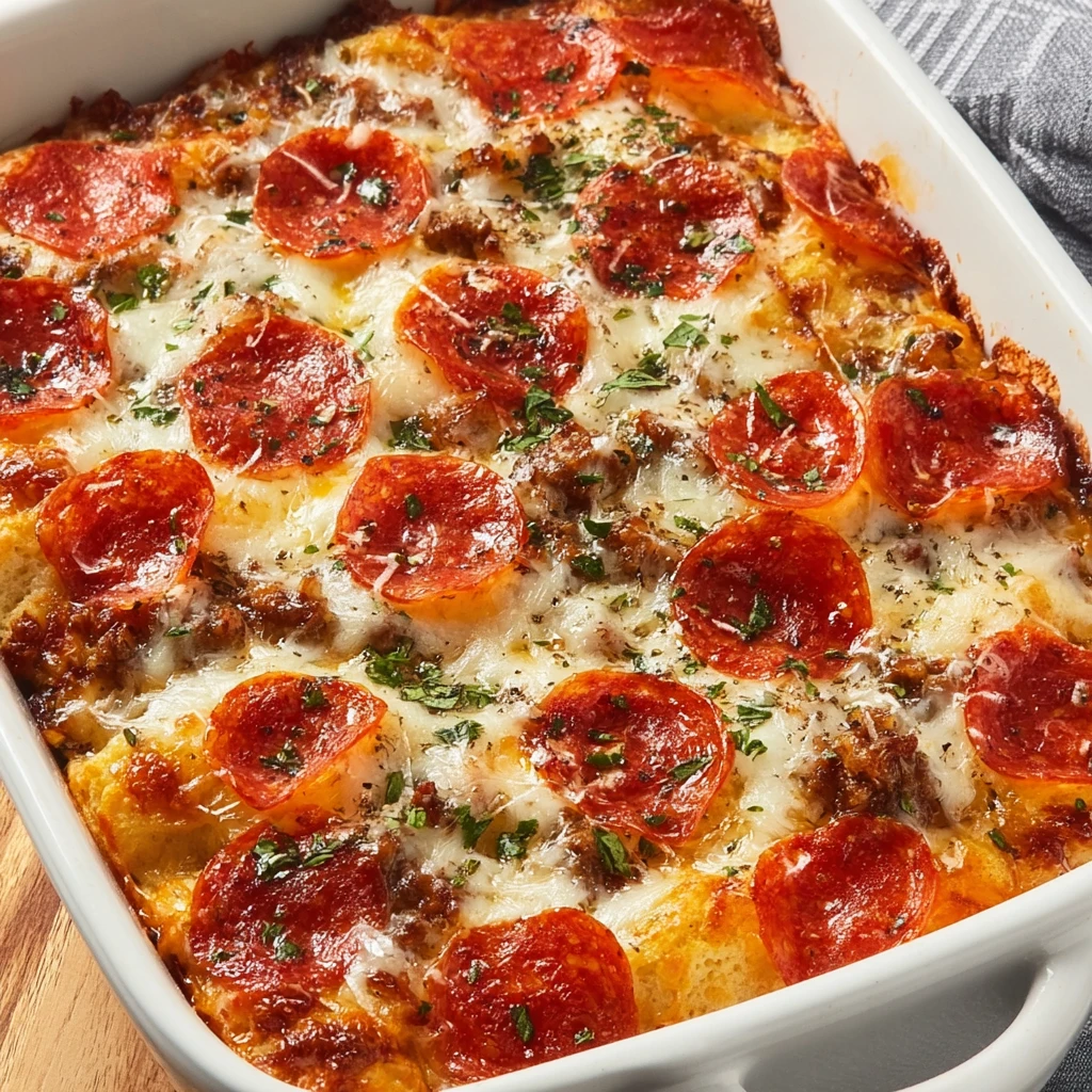 Bubble Pizza Recipe Casserole Biscuits