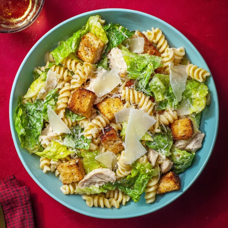 Chicken Caesar Pasta Salad