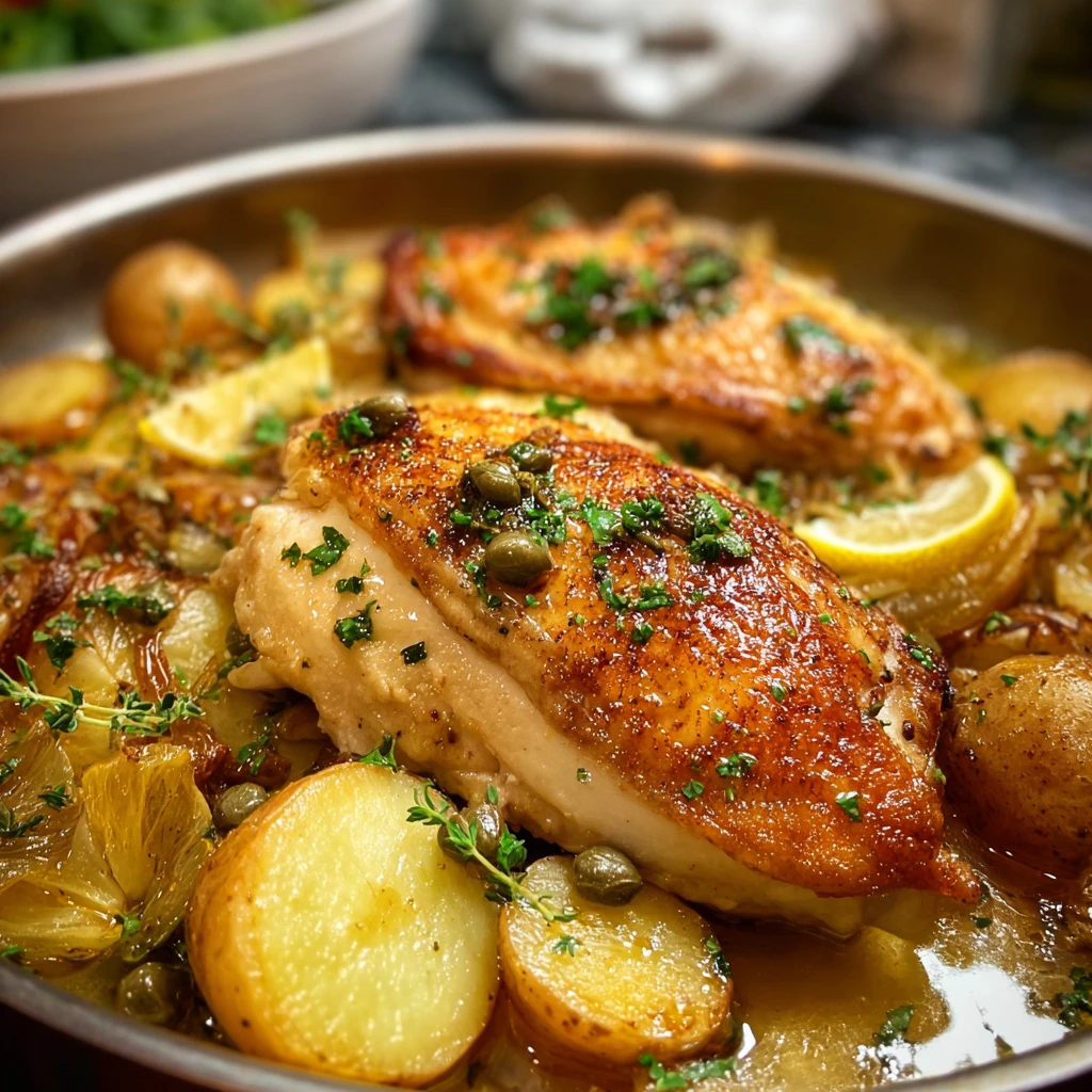 Chicken Piccata Roast
