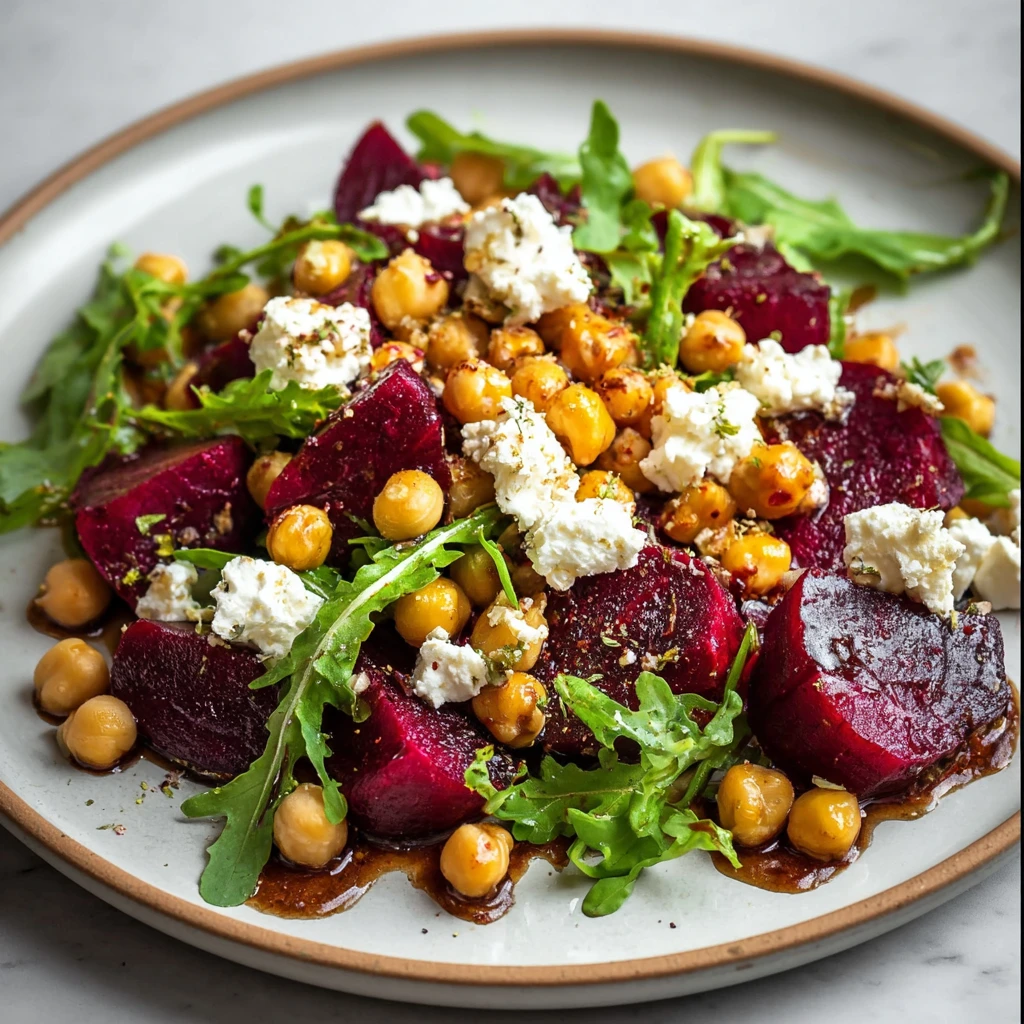 Chickpea Beetroot Salad Feta Black Lime Magic