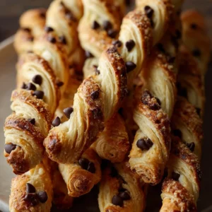 Chocolate Chip Cookie Dough Twists