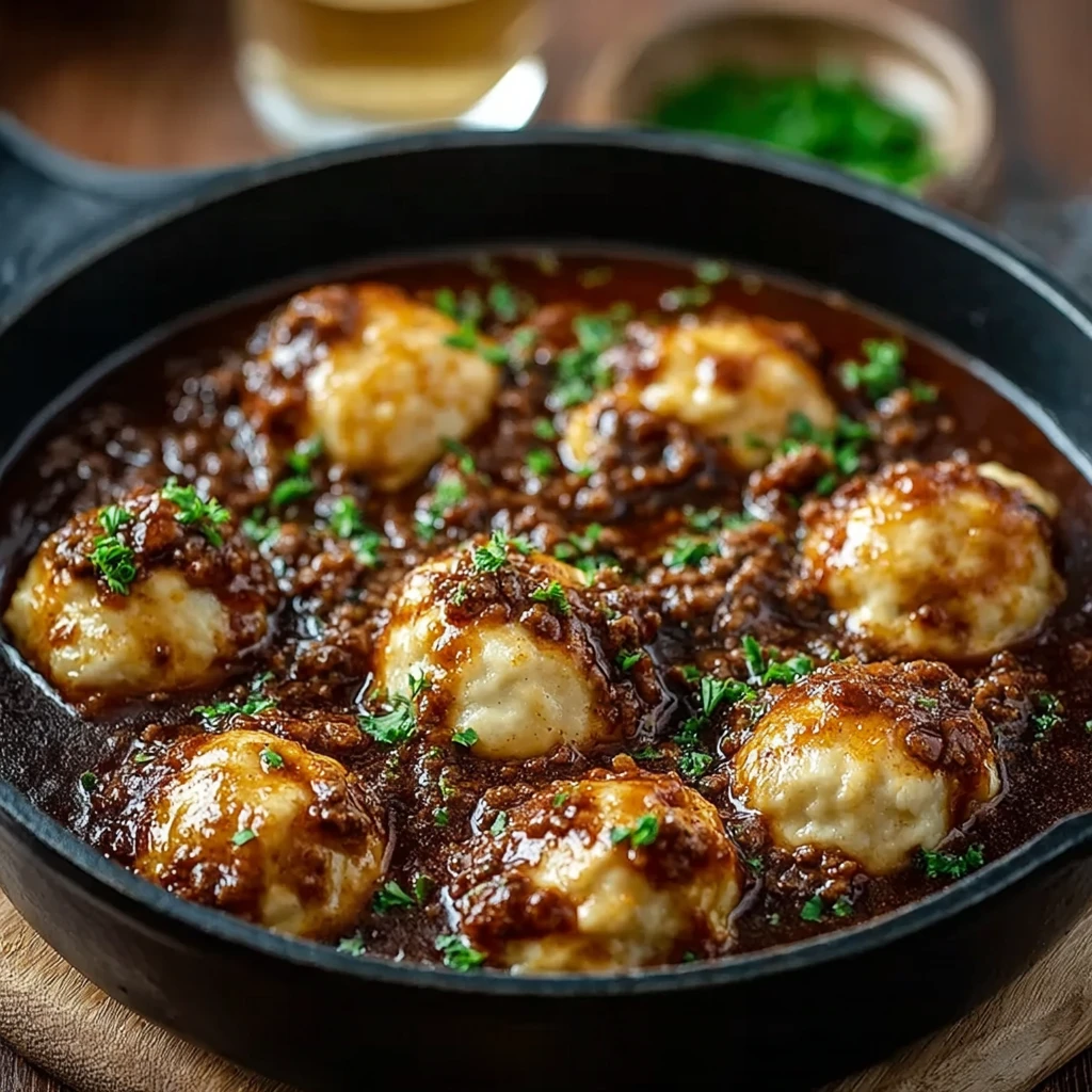 Comforting Ground Beef Dumplings Two Cozy Hearty