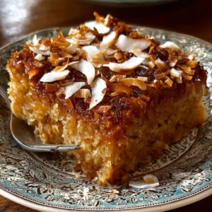 Cozy Grandma’s Oatmeal Cake