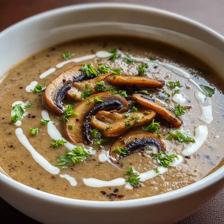 Creamy Mushroom Soup