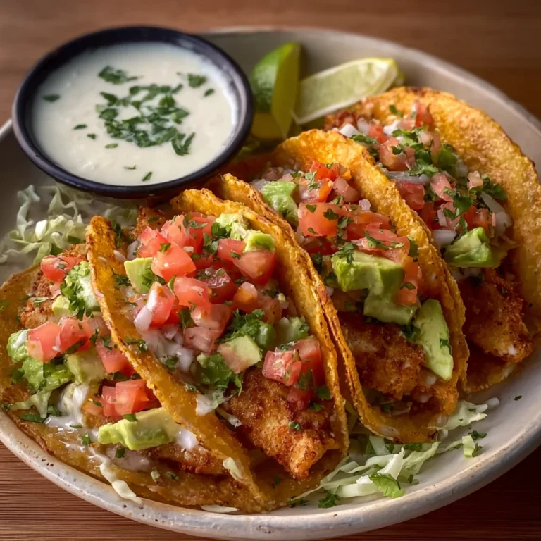 Crispy Chicken Tacos
