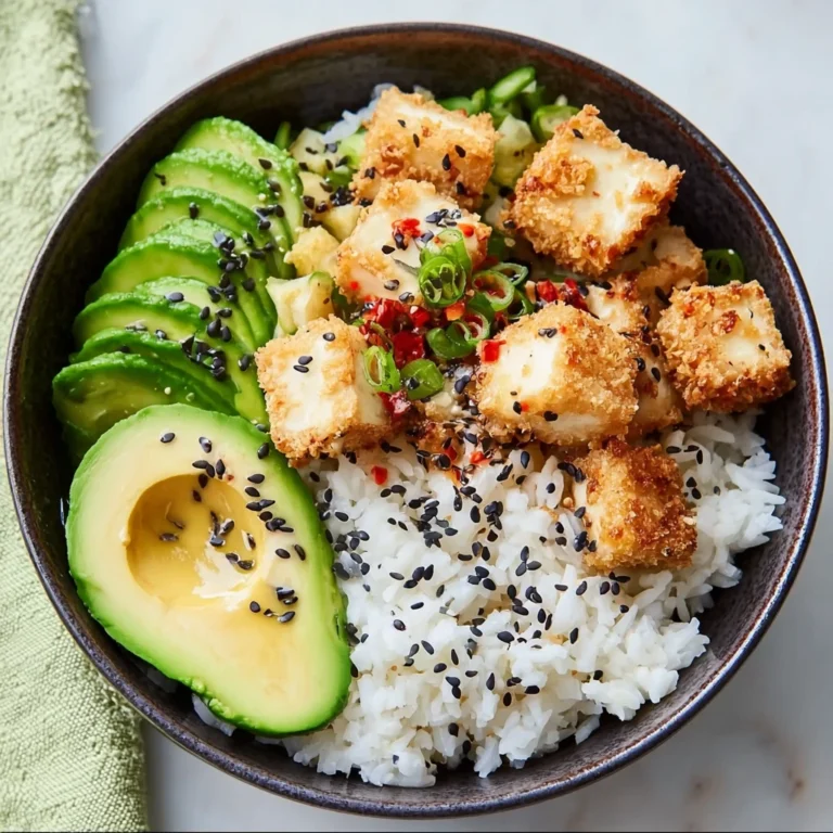 Crispy Coconut Tofu Bowl Your Flavorpacked Dinner Delight