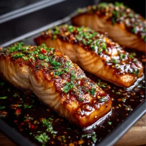 Crispy Honey Garlic Glazed Salmon Recipe That Pops with Flavor