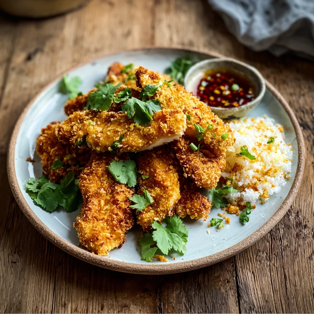 Crispy Katsu Cornflake Chicken Under Minutes