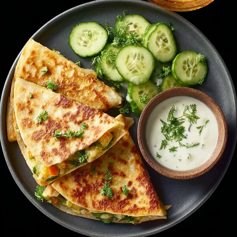 Crispy Samosadillas Cucumber Salad Minutes