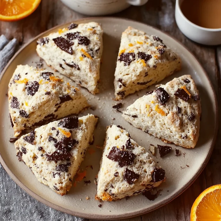 Decadent Chocolate Orange Ricotta Scones Youll Adore