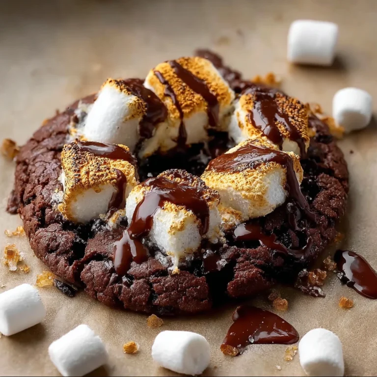 Decadent Double Chocolate Smores Cookies You Cant Resist