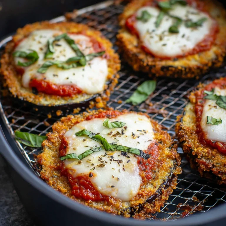 Air Fryer Eggplant Parmesan Recipe Busy Nights