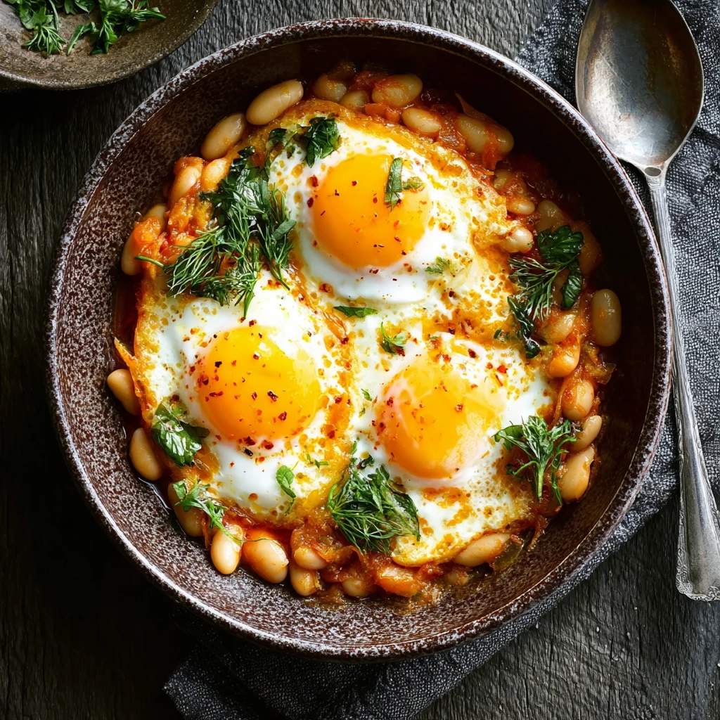Fennel Butter Beans Smoky Paprika Butterfried Eggs Delight