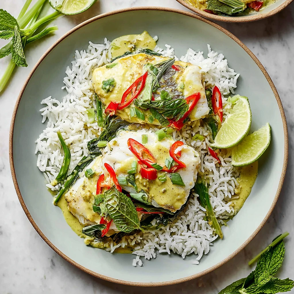 Flavorpacked Green Curry Fish Parcels Home Cooking