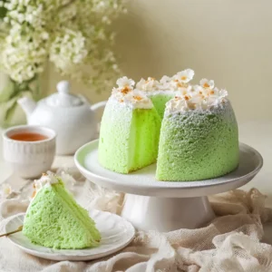 Fluffy Pandan Chiffon Cake: A Must-Try Vegan Delight