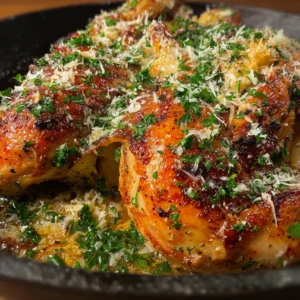 GARLIC PARMESAN ROAST CHICKEN