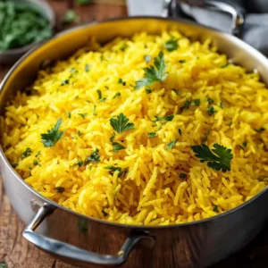 Garlic Turmeric Rice