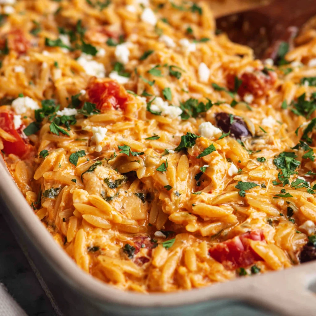 Greek Chicken Orzo
