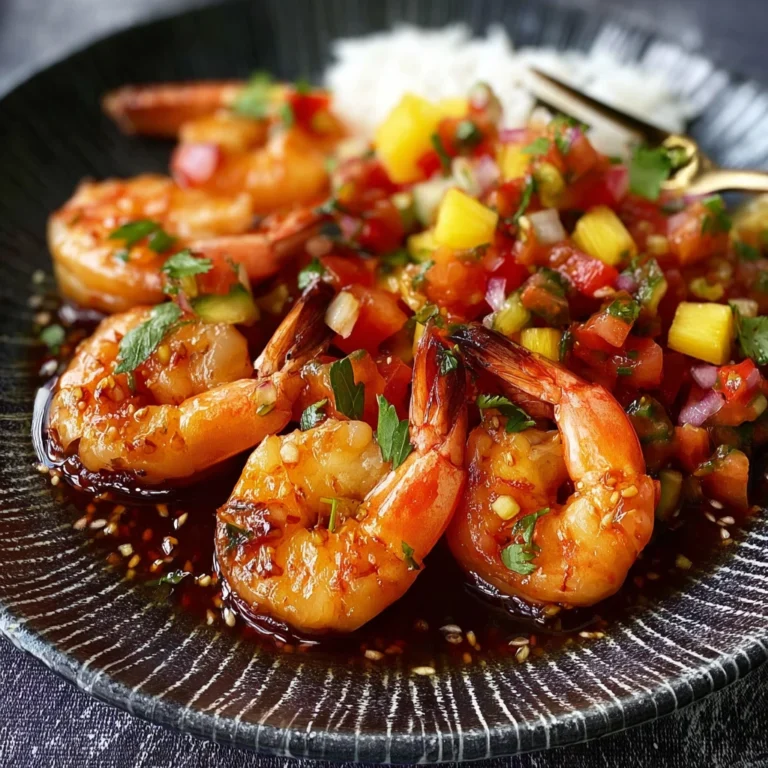 Grill Perfection Barbecue Honey Soy Prawns Salsa Delight