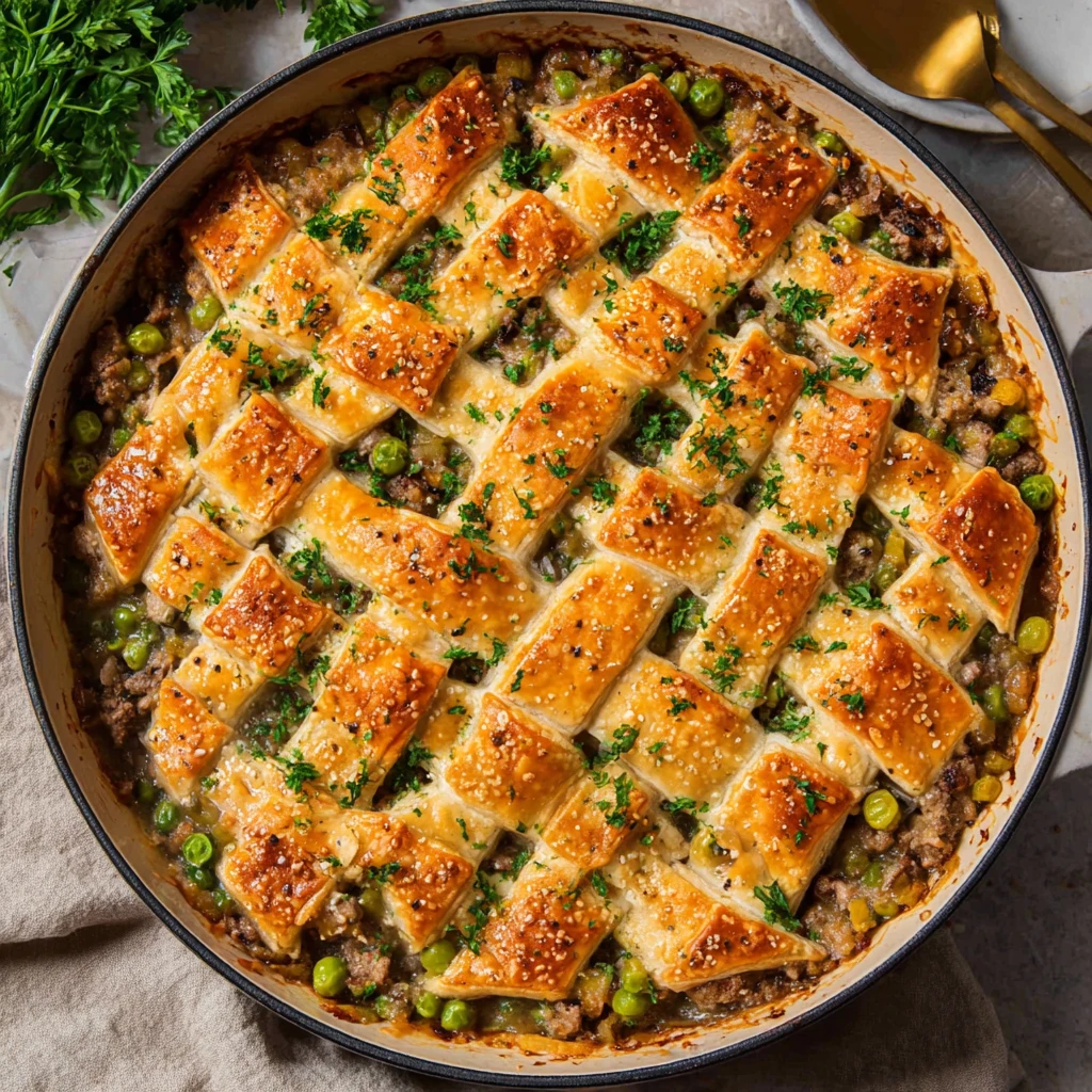 Ground Turkey Pot Pie