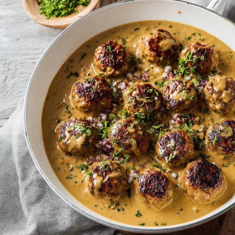 Healthy Turkey Meatballs Gravy Cozy Family Favorite