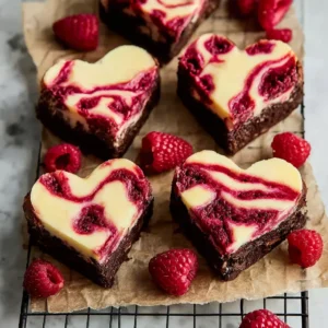 Heart Shaped Brownies