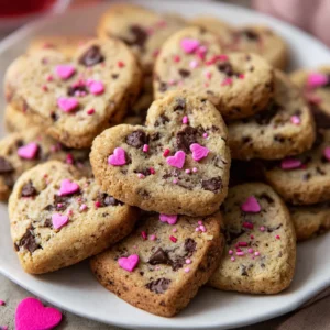 Heart Shaped Chocolate Chip Cookies for Valentine’s Day: A Cozy Bake